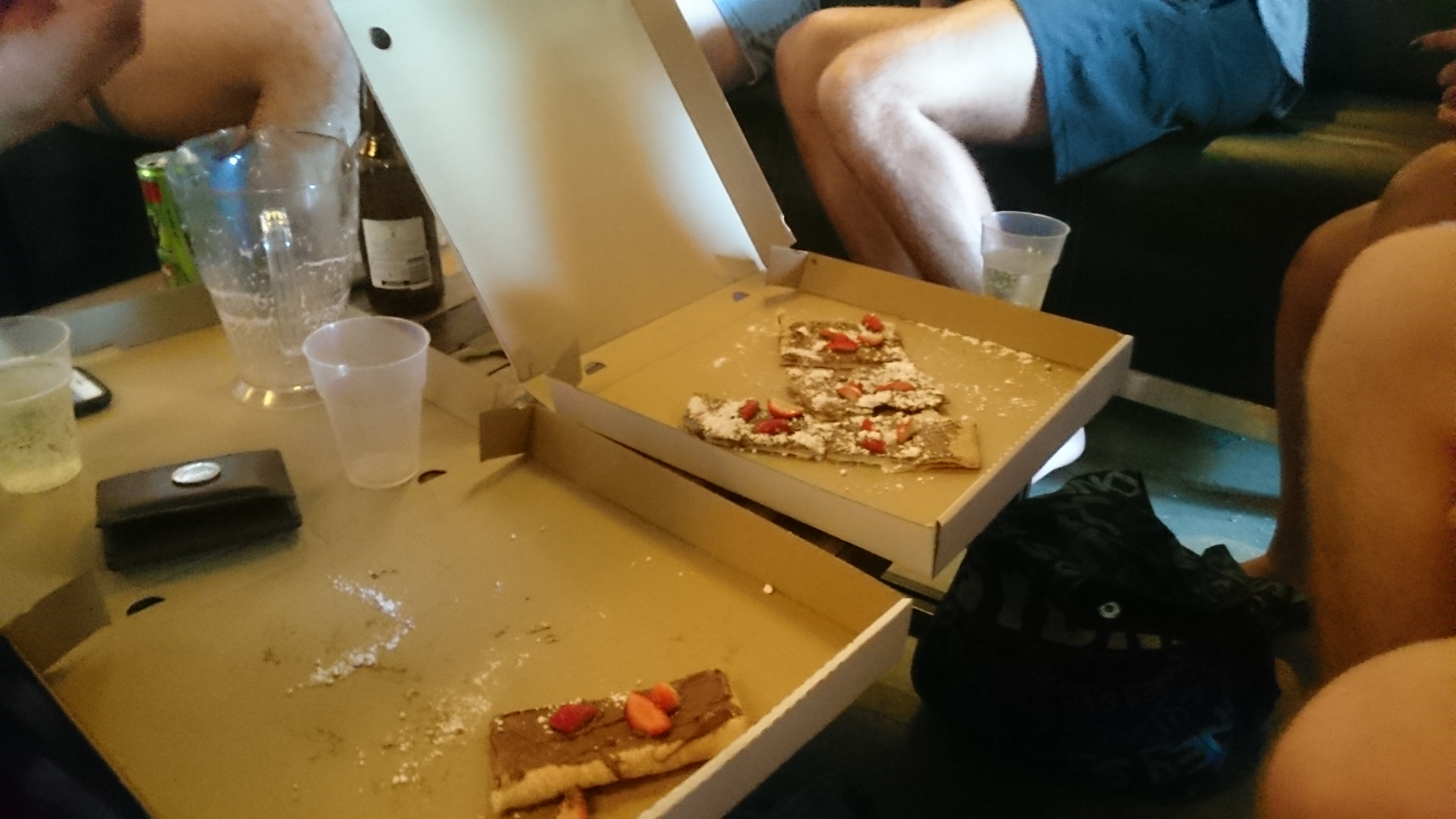 Erdbeerpizza